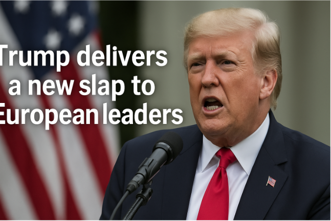 Trump Delivers a New Slap to European Leaders